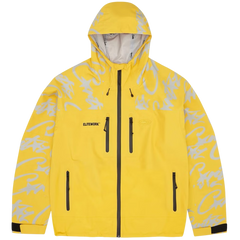 Corteiz Elitework Waterproof Shell Jacket Yellow