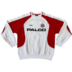 Palace "Palco" Sweater White / Red