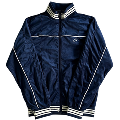 Corteiz Velour Zip Up Navy Blue