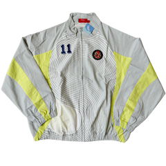 Supreme S Track Jacket / Zip Up Gray / Yellow