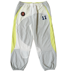 Supreme S Track Pants / Joggers Gray / Yellow