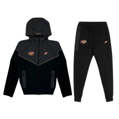 Nike X Syna Tech Fleece Tracksuit Black / Gray / Pink