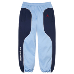 Supreme Jordan Tricot Joggers / Sweatpants Navy Blue / Baby Blue