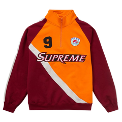 Supreme Equipe Half Zip Sweater Red / Orange