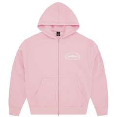 Corteiz Superior Royale Zip Hoodie Pink