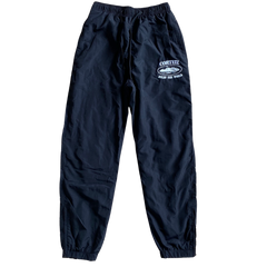 Corteiz Shukushuku Black & White Track Pants / Joggers Black / White