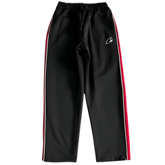 Corteiz Shotta Joggers / Sweatpants Black / Red