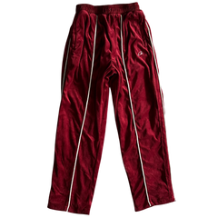 Corteiz Velour Joggers / Sweatpants Wine Red