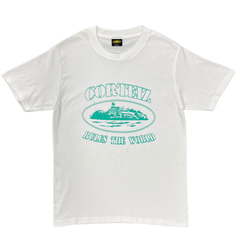 Corteiz Alcatraz RTW Shirt White / Green