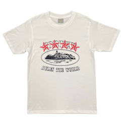 Corteiz 4 STARZ Alcatraz Shirt White / Black / Red
