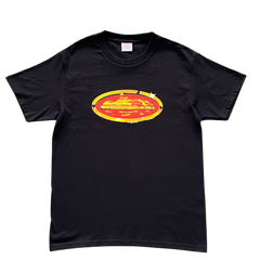 Corteiz Red Graffiti Round Shirt Black / Red / Gold