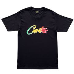 Corteiz Gradient Carni Shirt Black / Multicolor / Rainbow