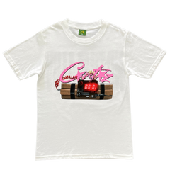Corteiz No White 4 Luv Shirt White / Pink