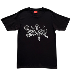 Corteiz Sky Diver Shirt Black / White