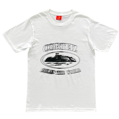 Corteiz Alcatraz Phantom Shirt White / Black
