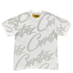 Corteiz Alcatraz Full Print Shirt White / Gray