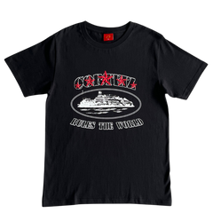 Corteiz Alcatraz 5 Starz Shirt Black