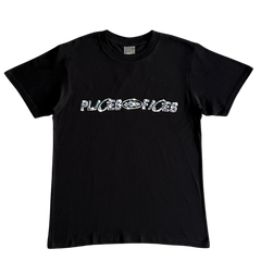 Corteiz Plices Faces Shirt Black / White