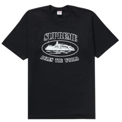 Corteiz X Supreme RTW Shirt Black / White