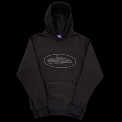 Corteiz Alcatraz Hoodie All Black