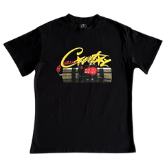 Corteiz OG Timebomb Tee Times Up B*tch Shirt Black / Yellow / Red