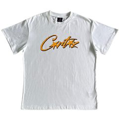 Corteiz Allstarz Shirt White / Orange