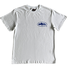 Corteiz Halftone Island White / Navy / Dark Blue