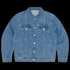 Corteiz Denim Jacket Blue