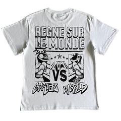 Corteiz Regne Sur Le Monde Shirt White / Black
