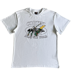 Corteiz Narnia Rip Shirt White / Green / Yellow
