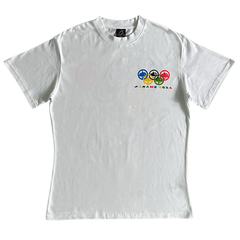 Corteiz Olympic Rings Shirt White / Rainbow / Multicolor