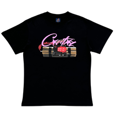 Corteiz No Time 4 Luv Shirt Black / Pink