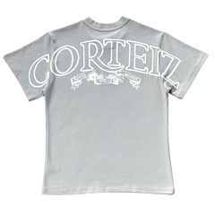 Corteiz Royale Heavyweight Shirt Gray / White