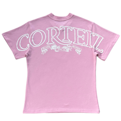 Corteiz Royale Heavyweight Shirt Pink / White