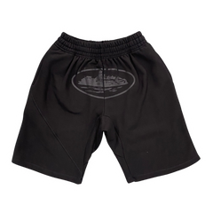 Corteiz Alcatraz Basic Shorts All Black