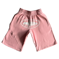 Corteiz Alcatraz Basic Shorts Pink / White