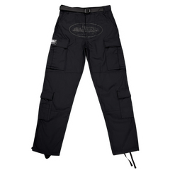 Corteiz Alcatraz Cargo All Black