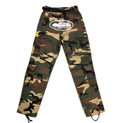 Corteiz Alcatraz Cargo Pants Camouflage / White