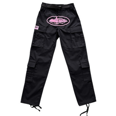 Corteiz Alcatraz Cargo Black / Pink