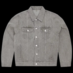 Corteiz C Star Denim Jacket Gray