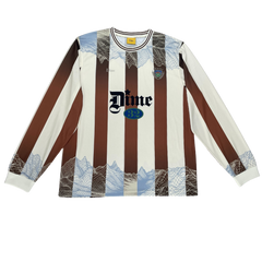Dime Longsleeve Jersey / Sweater White / Brown