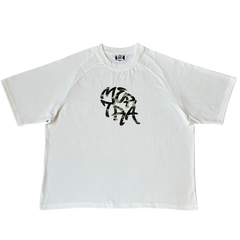 Mertra Logo Shirt White / Camouflage