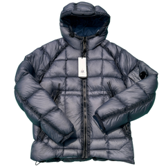 C.P. Company D.D. Shell Hooded Down Jacket Blue