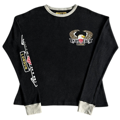 Corteiz Eagle Print Longsleeve Black