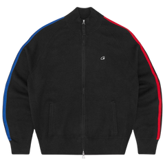 Corteiz Knit Up Fleece Black / Blue / Red
