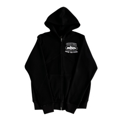 Corteiz Superior V2 Zip Hoodie Black
