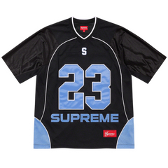 Supreme "23" Jersey Black / Baby Blue