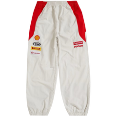 Supreme X Ducati Track Pants / Joggers White / Red