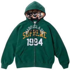 Supreme Maison Margiela Zip Hoodie Dark Green