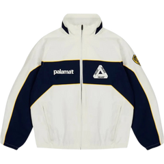 Palace Palamat Shell Track Jacket / Zip Up White / Black / Yellow